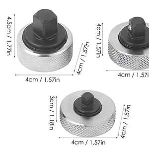 Mini 3-Piece Reversible <b>Ratchet</b> Socket Wrench Set Auto Repair <b>Tool</b> with EVA Storage Box - Product Image 1