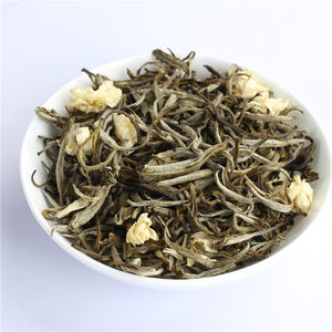 Thé en vrac de <span class=keywords><strong>jasmin</strong></span> <span class=keywords><strong>blanc</strong></span> aiguille d'argent en gros, thé de <span class=keywords><strong>jasmin</strong></span> personnalisé, thé santé, emballage en sachet ou en tasse en vrac - Product Image 3