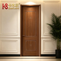 Porte intérieure moderne en bois composite massif, isolation phonique, utilisation intérieure, chambre, hôtel, salle de bain, salle à manger, applications domestiques/commerciales