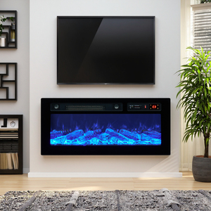 <span class=keywords><strong>Chimenea</strong></span> Eléctrica ODM con Lámpara LED, Simulación de Llama, Apta para Decoración, Mueble de TV de Madera Maciza de Estilo Europeo - Product Image 6