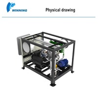 Équipement de traitement de récupération d'huile WINNING, capacité de 8 m3, 380 V, service pétrolier pour stations-service, garantie 1 an, ODM/OEM