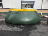 Réservoir d'eau portable en PVC souple et gonflable, type citrouille, pour stockage d'eau