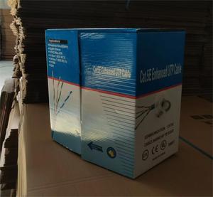 Câble réseau intérieur Cat5E UTP 4*2*0.5 <span class=keywords><strong>CCA</strong></span> 305m Gris - Product Image 4