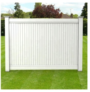 Tuinhek Voor Buiten Decoratief <span class=keywords><strong>Vinyl</strong></span> Hekwerk Zonder Opgraving Voor Tuin <span class=keywords><strong>Patio</strong></span> - Product Image 3