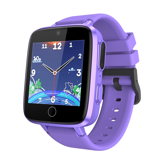 Factory Wholesale Kids Game Watch with 1.54 Touch Screen Dual Camera 26 Puzzle Games Alarm Clock Gaming for Children