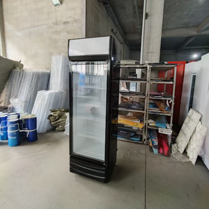 Réfrigérateur <span class=keywords><strong>vertical</strong></span> sans <span class=keywords><strong>givre</strong></span> pour boissons <span class=keywords><strong>avec</strong></span> 4 étagères, refroidissement direct, température unique, 1 porte, pour boissons froides et <span class=keywords><strong>congélateur</strong></span> - Product Image 6