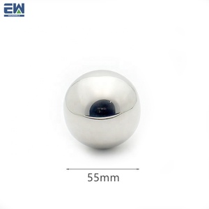 <span class=keywords><strong>Bar</strong></span> bebiendo champán vino piedra escalofriante reutilizable de acero inoxidable grande 55mm enfriador de cerveza bola - Product Image 2