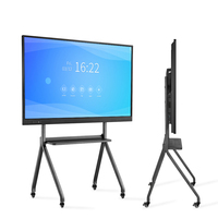 Tableau blanc intelligent Riotouch 75 pouces tout-en-un, ordinateur de classe, tableau blanc intelligent pour l'école