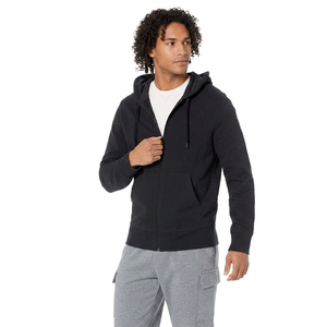 Sudadera con Capucha para Hombre con Diseño de Logotipo Personalizado de Última Tendencia - 100% Algodón Felpa con Cierre de Cremallera, Secado Rápido y Transpirable, Prenda Elegante para Invierno - Product Image 1