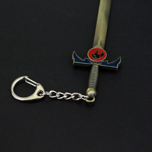 Portachiavi con Spada dei <span class=keywords><strong>Thundercats</strong></span> in Stile Cartone Animato, Modello di Arma per Uomo e Donna, Gioiello in Vendita - Product Image 3