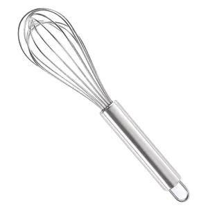 Thép không gỉ tiện ích nhà bếp bơ kem bột trộn bánh Whisk hộ gia đình hướng dẫn sử dụng trứng Beater mini trứng Whisk