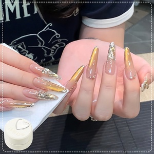Automne oeil de chat <span class=keywords><strong>Nail</strong></span> <span class=keywords><strong>Art</strong></span> vernis Gel nouveau automne lumière dorée céramique verre perle oeil de chat Gel vernis pour <span class=keywords><strong>Nail</strong></span> <span class=keywords><strong>Art</strong></span> - Product Image 5