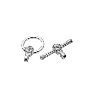 Fermoirs pour la fabrication de bijoux DIY, prix usine, argent sterling 925, petite perle ronde plaquée or, pour bracelets et colliers. - Product Image 1