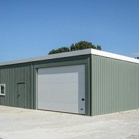 Grands hangars de 100 pieds x 50 pieds, structure en acier préfabriquée, bâtiment métallique, structure en acier, entrepôt à vendre