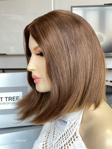 2025 nuevo diseño europeo cabello humano encaje superior pelucas seda superior peluca pelo eslavo solo nudo 5,0 para mujeres blancas - Product Image 3