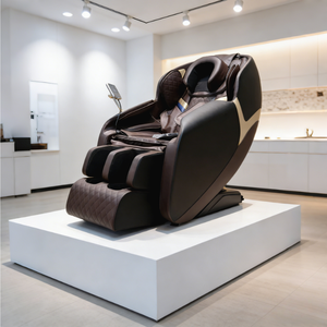 Zhipin <span class=keywords><strong>2026</strong></span> OEM Volledige Lichaams Zero Gravity 4D Automatische ETL/CE Gecertificeerde Massagestoel Tijdregeling Opklapbaar LED Scherm Luxe PU - Product Image 1