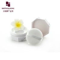 Haute qualité 10g 20g personnalisé marbre hexagone conception compacte vide conteneur de poudre en vrac cas