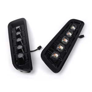 <b>Daytime</b> <b>Running</b> <b>Light</b> For 2017-2020 Ford F150 Raptor Black Led Flowing Lens Lower Grille <b>Light</b> Set E072WLR - Product Image 4