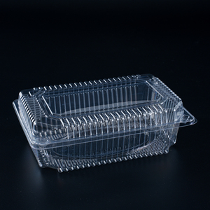 Cấp thực phẩm trái cây rau xà lách bao bì <span class=keywords><strong>container</strong></span> rõ ràng vỉ Pet vỏ sò - Product Image 5
