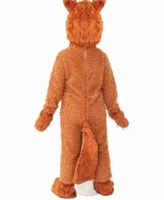 Personnage de dessin animé Cosplay Lovely Fox Costume Orange Jumpsuit Halloween Kid Fox Tail Costume