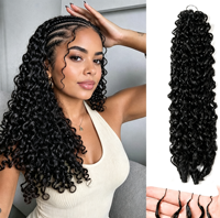 Cheveux bouclés birmans, cheveux en plumes, cheveux au crochet, 100% cheveux humains vierges, afro crépus, 14-30 pouces, qualité 12A, extension de cheveux VELORA
