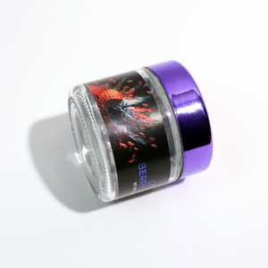 Frascos de Vidrio Transparentes Redondos de 1oz, 2oz, 3oz y 4oz, a Prueba de Olores, con Tapas CR a Prueba de Niños, para Flores, Gran Venta - Product Image 2