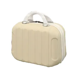 Mini valise 14 pouces pour femmes Roue de voyage Valise pour femmes Logo personnalisé Bagage pratique