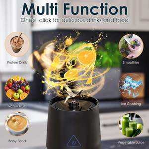 Blender de qualité alimentaire haute puissance 360W, 6 lames aiguisées, pour smoothies, protéines, shaker portable, 22 oz, format personnel, tasse à jus - Product Image 4