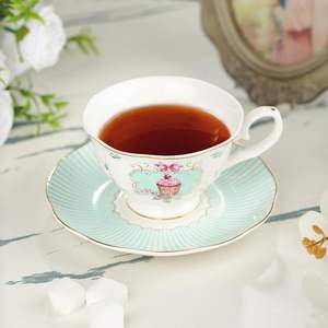 Taza de Café/Té de Porcelana Fina Turca Nórdica Europea de Lujo, 220 ml, con Diseño de Rosa, Ecológica, Venta al Por Mayor - Product Image 2