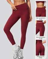 Leggings de sport pour femme à taille haute, effet ventre plat et rehaussement des fesses, séchage rapide, respirants, ajustés, pour la course, le fitness, le yoga et le quotidien