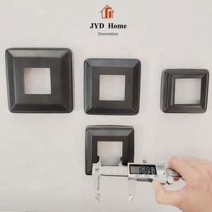 JYD copertura di Base <span class=keywords><strong>in</strong></span> <span class=keywords><strong>ferro</strong></span> stampato di facile installazione adatta a Base piatta per palo di recinzione da 9/16 "per la vendita calda del pilastro da 9/16" - Product Image 3