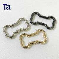 Gantungan Kunci Bentuk Khusus TANAI Multi Design, Ring Logam dengan Pengait Snap dari Paduan Seng, untuk Tas dan Liontin DIY