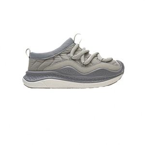 Chaussures de marche tendance à semelle épaisse, respirantes, en maille, avec semelle extérieure en caoutchouc antidérapante et fermeture à lacets, confortables - Product Image 4