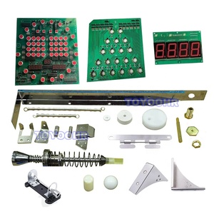 Kit de machine de <span class=keywords><strong>flipper</strong></span> à pièces d'arcade pour adultes, 5 à 6 billes, pièces de machine de <span class=keywords><strong>flipper</strong></span>, machine d'arcade démontée - Product Image 5