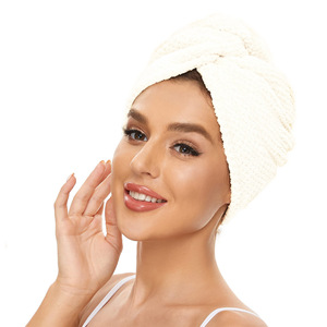 ผ้าโพกหัวไมโครไฟเบอร์แห้งเร็วสำหรับผมเปียก - Product Image 6