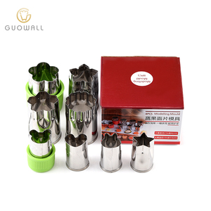 Mini set di tagliabiscotti per frutta e verdura in acciaio inossidabile da 10 pezzi - Product Image 6