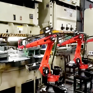 روبوت ختم صناعي جديد بنظام PLC، طول ذراع 1500 مم، حمولة 20 كجم، دقة تحديد المواقع 0.05-0.1 مم، معدل العيوب أقل من 1%، جودة مستقرة - Product Image 1