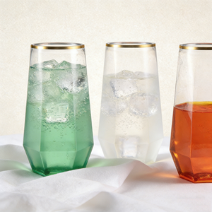 แก้วพลาสติกใสทนทาน รูปทรงไข่ ด้าน<span class=keywords><strong>ล่าง</strong></span>แบน ทรงพุงใหญ่ ทนความร้อน ขนาด 9 ออนซ์  วัสดุ PP ดีไซน์ทันสมัย นำเข้าจากประเทศต่างๆ - Product Image 1