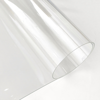 Nappe transparente en PVC super claire de 2 mm, imperméable et anti-taches, idéale pour la fabrication de housses de table DIY pour table à manger