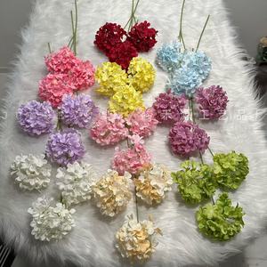 Junheyuan - Ramo de Hortensias Artificiales, Arreglo Floral para Boda, Decoración del Hogar, Accesorio de Fotografía - Product Image 4