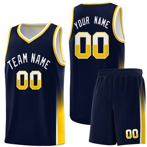 Ensemble de tenue de basket-ball personnalisé à séchage rapide avec logo d'équipe, nom, numéro et couleur, short élégant respirant en polyester 100% - Product Image 3