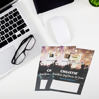 Lanceur de site Web USB Flyer en papier et Webkey Brochure Gadget