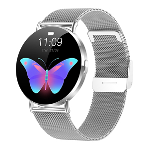 Reloj Inteligente KM88 de Moda para Mujer, Pantalla AMOLED de 1.32'', Llamadas por Bluetooth, Monitor de Frecuencia Cardíaca 24h, Monitor de Sueño y SpO2, Resistente al Agua IP68, Reloj Deportivo - Product Image 1