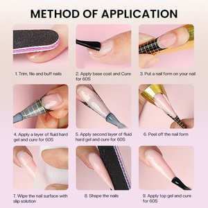 جل منشئ سائل في زجاجة: جل الأظافر بدون حرارة & أداة إنشاء طلاء البياب 8 - Product Image 3