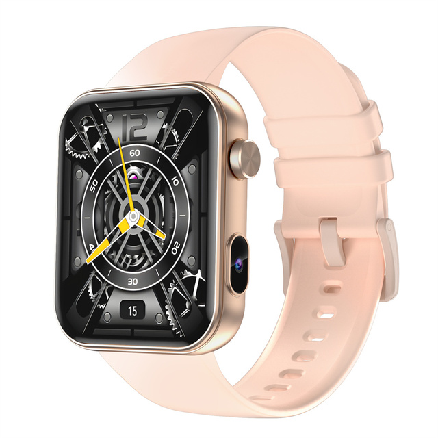 New Camera Smartwatch Men Women Health Monitor Take Photo Record Video 512MB Memory Fitness Smart Watch For Android iOS