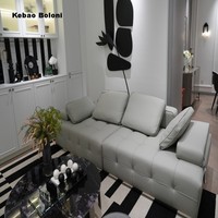 Moderne Umweltfreundliche Echtleder-Sektionalsofa-Kollektion Couch mit Hochwertigem Schaumstoff Modulares Sofa für Wohnzimmer
