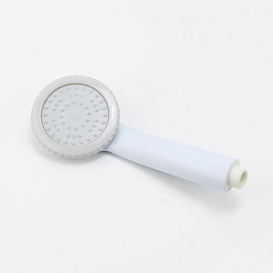 Handheld <b>Shower</b> Head Pressurized Rain Spray Round Durable Portable Bathroom <b>Accessory</b> - Product Image 3