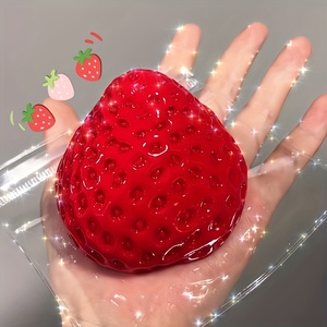 Jouets sensoriels personnalisés en forme de fraise à presser pour enfants, anti-anxiété, anti-stress, nouveauté, jouet sensoriel - Product Image 1