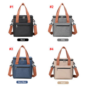 กระเป๋าเก็บอุณหภูมิอาหารแบบหุ้มฉนวนอะลูมิเนียมฟอยล์ IDEA GIFT สำหรับสำนักงาน กระเป๋าส่งอาหารกันน้ำแบบ Oxford พร้อมโลโก้ - Product Image 2