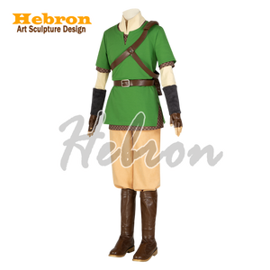Disfraz de <span class=keywords><strong>cosplay</strong></span> personalizado de <span class=keywords><strong>Link</strong></span> de The Legend Of <span class=keywords><strong>Zelda</strong></span> Skyward Sword para Halloween, películas, televisión, adultos, para eventos y presentaciones. - Product Image 4